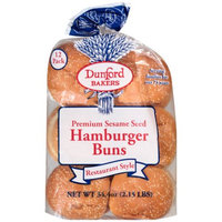 Dunford Bakers Premium Sesame Seed Hamburger Buns, 12 count, 34.4 oz