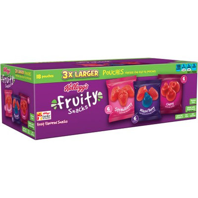 Kellogg Sales Co Kellogg's Fruity Snacks Mixed Berry XL Packs 18 Ct 45 oz