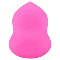 Zodaca Women's Makeup Sponges Face Foundation Bottle Shape (Blue+Rose Red) (2-in-1 Accessory Bundle)