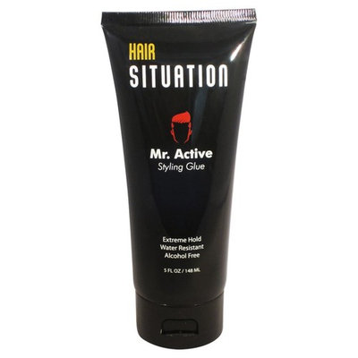Hair Gel for Men – Hair styling Water Resistant Men’s Hair Gel – Alcohol Free Hair Styling Extreme Hold Styling – Mr. Active Hair Styling Gel for Men