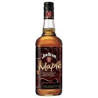 Jim Beam Maple Kentucky Straight Bourbon Whiskey, 750mL