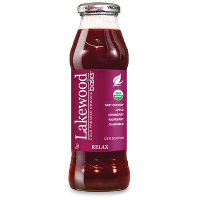 Lakewood Organic Basics Juice Relax with Cherry, Raspberry & Chamomile -- 12.5 fl oz