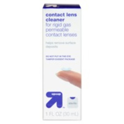 up & up⢠Gas Permeable Contacts Cleaner - 20 mL