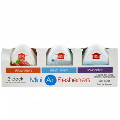 Bulk Buys HW841-36 Mini Gel Air Fresheners Set - 36 Piece