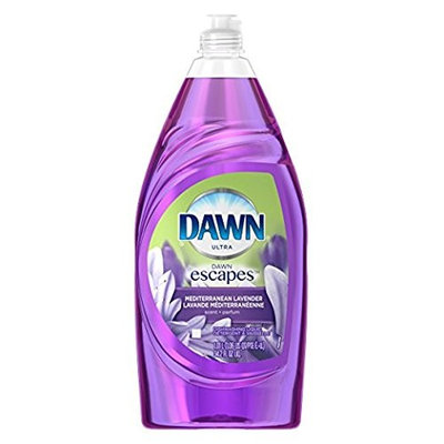 2 Pk. Dawn Escapes Dishwashing Liquid Dish Soap, Fuji Mediterranean Lavender, 34.2 Fl Oz (68.4 Fl. Oz Total)