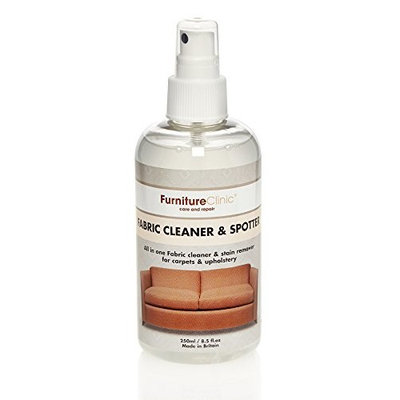 Furniture Clinic Fabric Cleaner & Spotter | 250ml for Use on Clothing, Carpet & Upholstery, Clean any Fabric | Made from Plant Extracts, Non-Hazardous