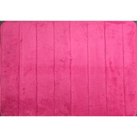 WPM'S Incredibly Soft and Absorbent Memory Foam Bath Mat, 17 By 24-inch
