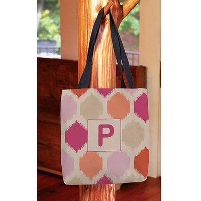 Thumbprintz - Batik Monogram Tote Bag