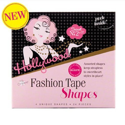 Hollywood Fashion Tape Shapes 24 Pieces - 2 Pack