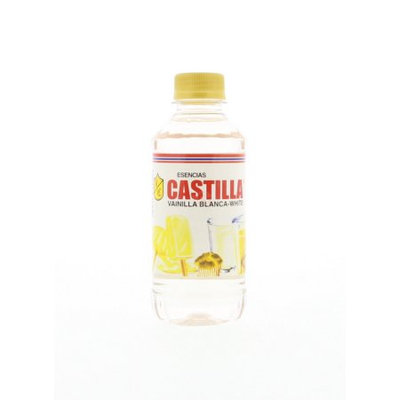 Escencias Castilla Castilla Vanilla Clara Flavoring - Esencia sabor a Vainilla 8.6 Oz (Pack of 6)