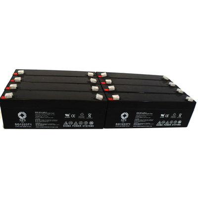 SPS Brand 12V 2.3 Ah Replacement Battery for Zimmer Medical 60-7000-027-00 (8 pack)
