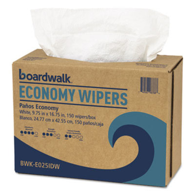 Scrim Wipers, 4-Ply, White, 9 3/4 x 16 3/4, 900/Carton, Sold as 1 Carton, 900 Each per Carton