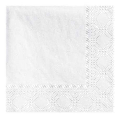 HOFFMASTER 180330 Beverage Napkin, Wt,2Ply,1/4 Fold, PK3000