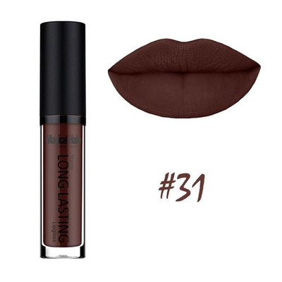 Lipstick Matte Lipgloss Womens Colorful Nude Glossier Lip Gloss Long Lasting Makeup Lipglosses