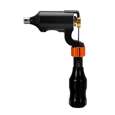 MonkeyJack Alloy Permanent Makeup Rotary Tattoo Machine Motor Grip Needle Cardridge Set Black