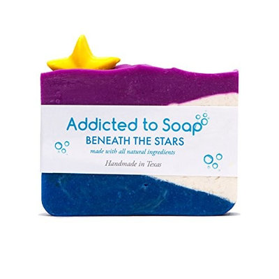 Addicted to Soap – Beneath The Stars Soap | Specially Formulated – All Natural Ingredients for Perfectly Clean Skin and a Beautifully Refreshing Scent - Handmade with Love in Texas