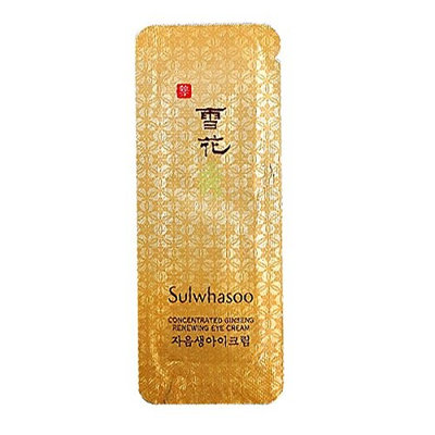 Sulwhasoo Concentrated Ginseng Renewing Eye Cream 1ml x 50ea 50ml korea cosmetic