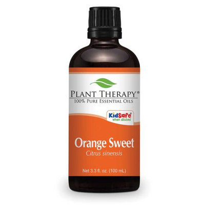 Sweet Orange Essential Oil. 100 ml (3.3 oz). 100% Pure, Undiluted, Therapeutic Grade.
