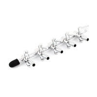 Aquarium 5 Way Inline Air Flow Splitter Distributor Lever Control Valve