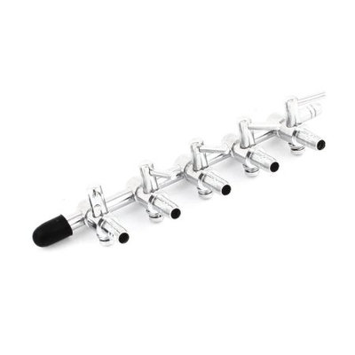 Aquarium 5 Way Inline Air Flow Splitter Distributor Lever Control Valve