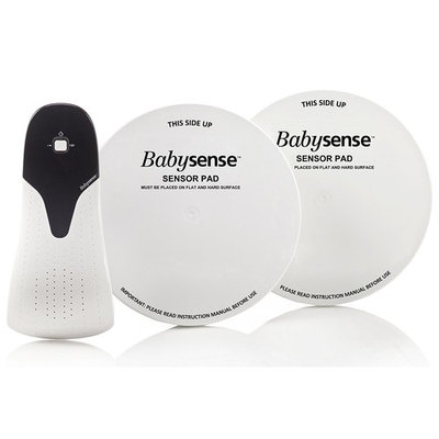 Babysense 7 - Under-The-Mattress Baby Movement Monitor - The Original Non-Contact Infant Monitor - Full Bed Coverage with 2 Sensor Pads - Now with Enhanced...