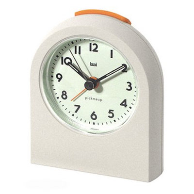 B.a.i. Bai PickMeUp Alarm Clock, Matte White