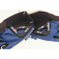 SPENCO IRONMAN RIP-IT X-Small Cycling Blue Road Bike Half Finger Gloves