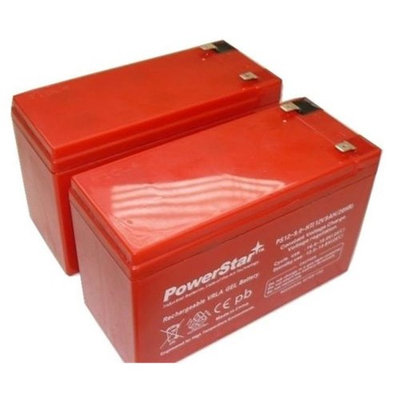 PowerStar PS12-9-HT-2Pack4 High Temperature Ub1290 12V 9Ah 6Fm9 Wheelchair Scooter Sla Agm Battery