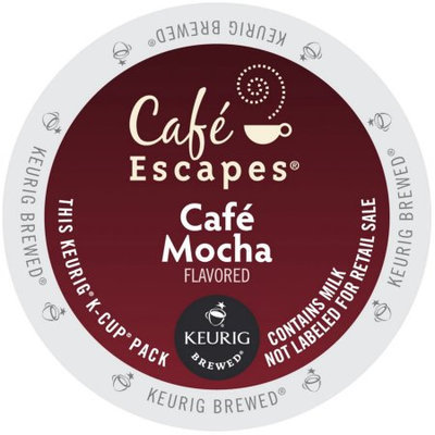 Cafe Escapes Cafe Mocha K-Cups for Keurig Brewers (Pack of 96)