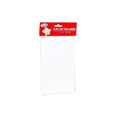 Pyara Paws Cat Litter Pan Liners, Set of 12