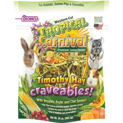 F.M. Browns - Pet 118599 Tropical Carnival Timothy Hay Cravennesses