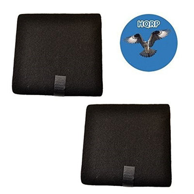HQRP Odor-Reducing Pre-Filter for Kenmore / Sears 83155, 83120 Replacement + HQRP Coaster (Pack of 2)