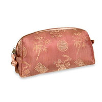 Cosmetic Bag - Silk Jacquard (Peachrose)