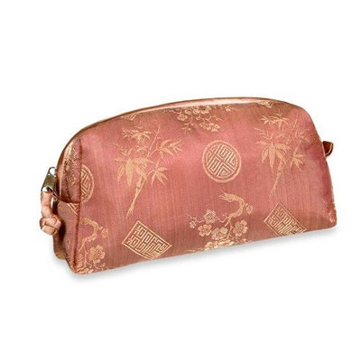 Cosmetic Bag - Silk Jacquard (Peachrose)