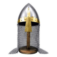 Armor Venue - Deluxe Norman Nasal Helm w/ Chainmail