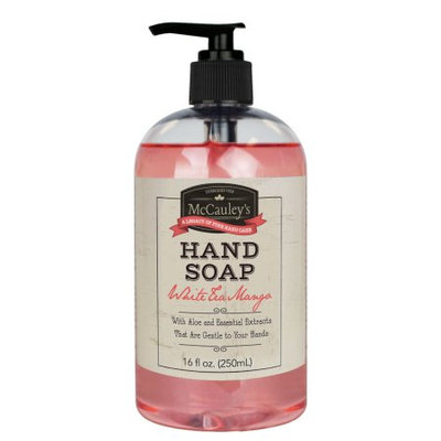 McCauley's White Tea Mango Hand Soap, 16 Fl Oz