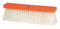 TOUGH GUY 4KNC8 Push Broom, PP, Rough Surface, Hrdwd Blk