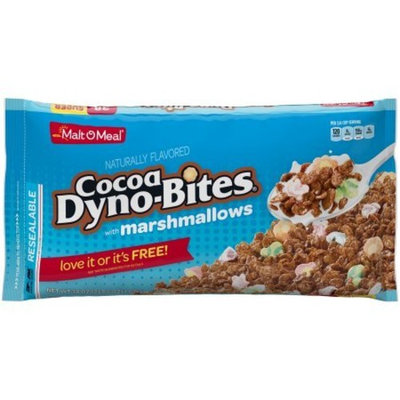 Malt-O-Meal Breakfast Cereal, Coco Dyno-Bites, Marshmallows, 38 Oz