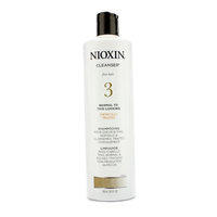Nioxin System 3 Cleanser For Fine Hair Chemically Treated Normal to Thin-Looking Hair 500ml/16.9oz