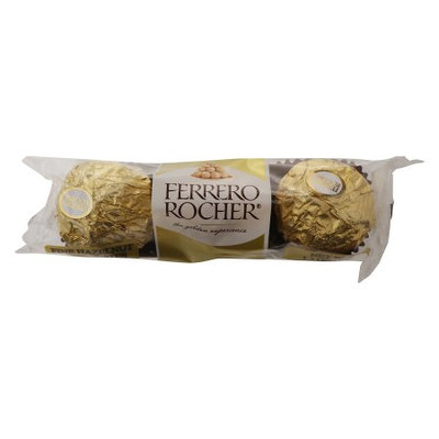 Ferrero Usa,inc. Ferrero Rocher Fine Hazelnut Chocolates, 0.43 oz, 3 ct