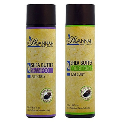 Savannah Hair Therapy Shea Butter Shampoo & Conditioner