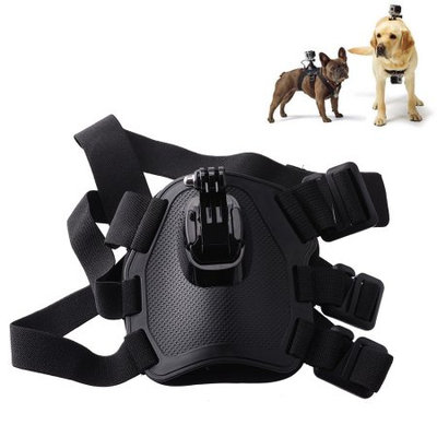 Agptek Dog Harness Chest Fetch Strap Belt Mount For Gopro Hero 4/3 +/3/2/1, Suitable For 15 ~120 pounds dogs