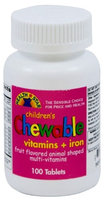 Health Star MULTI-VIT, F/KIDS FRUIT CHEWS W/IRON
