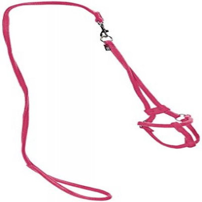 Dogline M8013-7 48 L x 0. 33 W inch Comfort Microfiber Round Step-In Harness, Pink