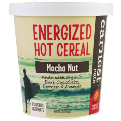 Earnest Eats, Energized Hot Cereal, Mocha Nut, 2.1 oz (pack of 6)