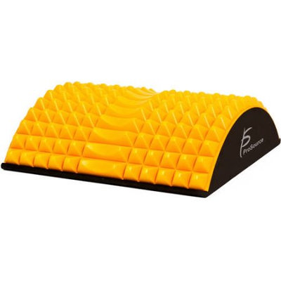 ProSource Arched Back Stretching Orthopedic Traction Device Spinal Lower Lumbar Support - Orange