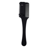 Auntwhale Bangs Hair Cutting Clip Razor Cutting Cutter For Daily Fringe Hair Trimmer Bangs Thinning Device Black DIY
