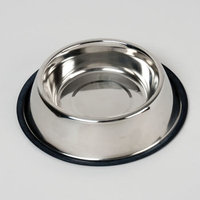 Dollaritemdirect PET BOWL STAINLESS STEEL 32 OZ ANTI-SKID 208G, Case Pack of 48