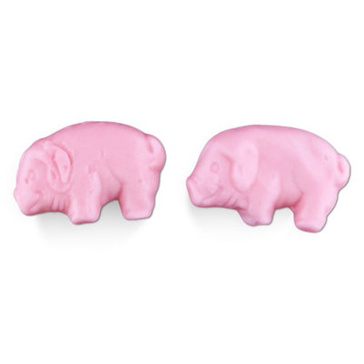 Bubble Gum Flav Gummi Pink Pigs (1.900 Lbs)