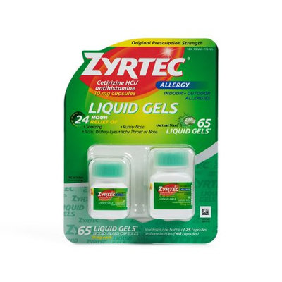 Zyrtec Liquid Gels